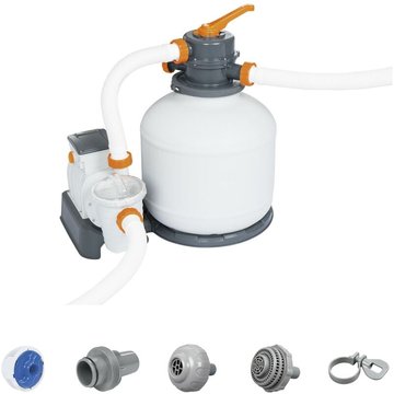 Bestway - Pompe filtre à sable Flowclear™ pour piscine 5.678 L/h - Avec adaptateur