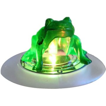 Aougo - Pool Floating Lampe étanche Piscine Pish Pond lampe flotine frog luctures solaires pour palon Pond Jardin Decoration Style2 Lumières