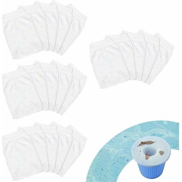 Chaussettes WAHAISON de Skimmer de Piscine, 20 Pcs Préfiltre pour Skimmer, Filtre Skimmer Piscine