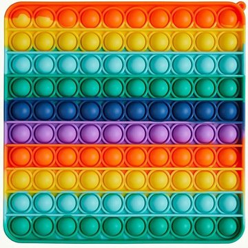 Pop it Fidget Toys géant HANBING, popit Jeux Piscine Pas Cher, popits Push Pop Bubble 20x20cm