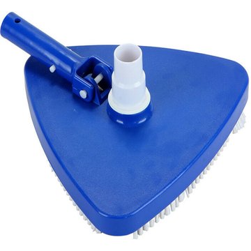 Macaron - Portable Pondérée Forme Triangulaire Piscine Aspirateur Tête Brosse Outil De Nettoyage Accessoires pour Home Yard