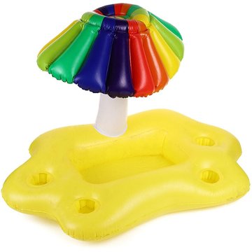 Porte-Gobelet Flottant Boisson Gonflable Salade De Fruits Glace Barre De Service Conteneurs De Refroidisseur De Nourriture Plateau Flottant