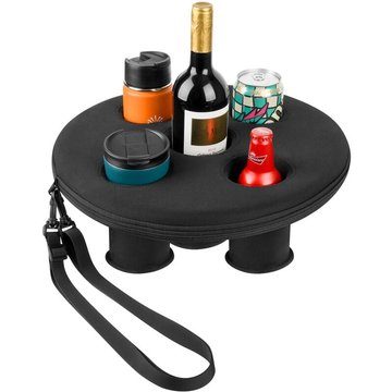 Porte-gobelet Seenlin pour piscine, flotteur de boisson, porte-gobelet flottant à cinq trous, manchon de gobelet