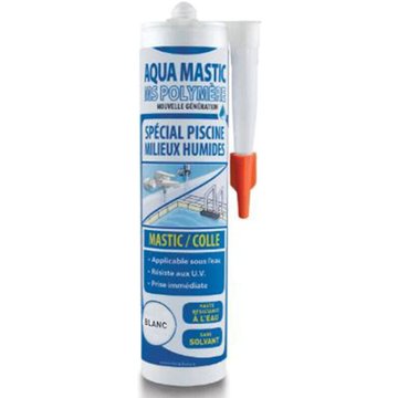 Proflex - Joint colle universel pour piscine - blanc