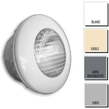 Projecteur gris LED 1,14 blanc pour piscine béton et liner - AstralPool