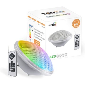 Ampoule Lampe SYSLED led Piscine PAR56 Couleur RGB 35W avec 441 LEDs