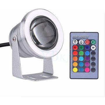 Briday - Projecteur Submersible à led, Éclairage Sous-marin IP67 Étanche rgb, 10W Projecteur led pour Éclairage Extérieur de Jardin avec Piscine à