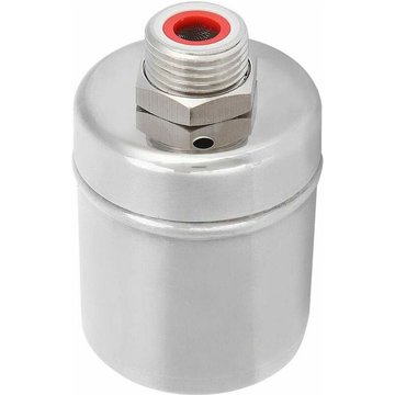 Robinet à bille à flotteur AYYQH 1/2in pour piscine : contrôle automatique du niveau d'eau en acier inoxydable