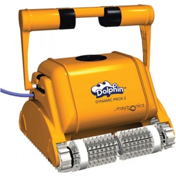 Robot de piscine Dolphin Prox2 brosses combinées par Maytronics - bassin jusqu'à 25m