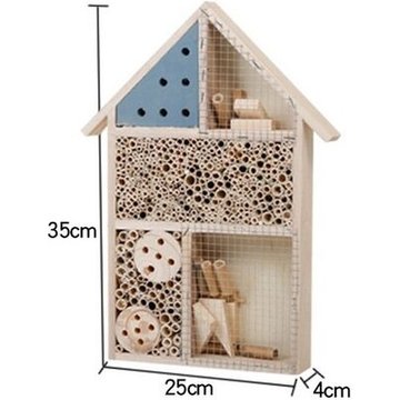 Ruche pour apiculteur, Tube en bois Durable, abri anti-insectes, décoration de jardin, bote de nids, outils pour apiculteur,A