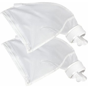 Sacs pour Nettoyeur de Piscine pour Polaris 280 ou 480, 2 pièces Nylon Remplacement de Sac Zipper Sacs à en Maille à Usage Multiple
