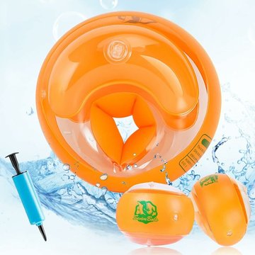 Ocxin - Ailes d'eau 2 ans, ailes d'eau bébé enfants de 1 à 4 ans, arène ailes d'eau rondes indépendantes trois pièces adaptées avec un poids de