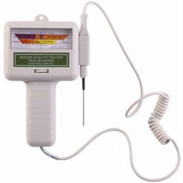 Seenlin - Testeur de pH portable, testeur de qualité de l'eau, compteur de chlore, piscine, spa, contrôleur de qualité de l'eau, adapté à la piscine