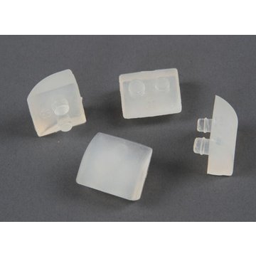 Lot de 4 semelles pour nettoyeur de piscine béton Pool Vac - AXV414P Hayward Pool Europe Blanc