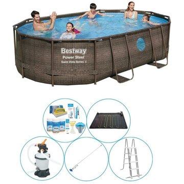Set de piscine Bestway Power Steel 488x305x107 cm - Avec pompe de filtration - Maintenant plus abordable