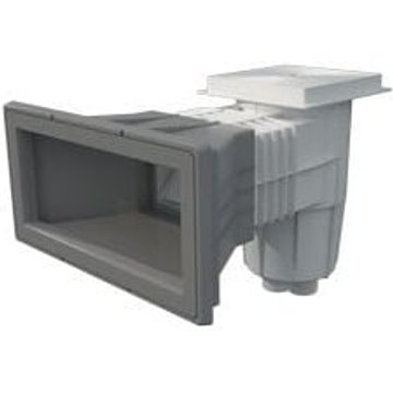 Skimmer liner pour piscine enterrée gris clair Piscineo.com