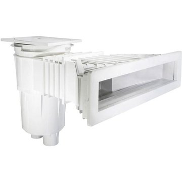 AstralPool - Skimmer Norm 17,5 l pour piscine, couvercle carré et grande meurtrière