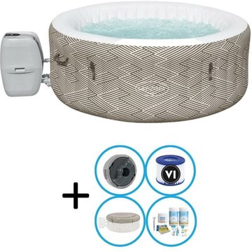 Jacuzzi Bestway - Lay-Z-Spa Madrid AirJet - incluant le pack d'entretien - Brun
