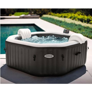 Spa gonflable hydromassage octogonal 218x71 cm Intex Piscine 28462 ex 28456