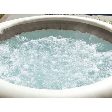 Intex Piscine - Spa gonflable PureSpa Blue One 4 places - Bleu