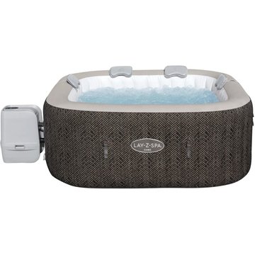 BESTWAY Spa gonflable carré Lay-Z-Spa Cabo Hydrojet™ 4-6 places