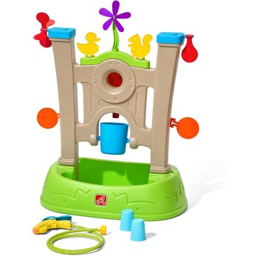 Table d'eau Piscine Waterpark Arcade pour enfants avec kit d'accessoires 7 pièces - Multicolore - Step2