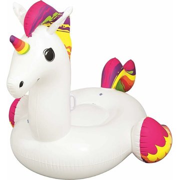 WAHAISON - Piscine Licorne Géante Gonflable, Animaux de Natation, 1.50x1.17cm