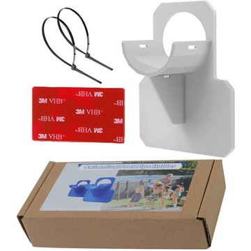 Elle - Support de tuyau de piscine, adaptateur de piscine, accessoires de piscine gris, tuyau de piscine (gris)