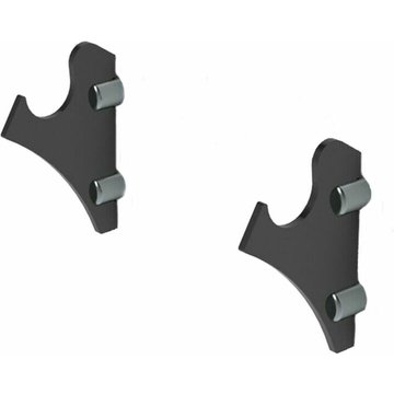 Support mural pour sabre laser Support mural pour épée Support de suspension pour sabre Support mural horizontal pour sabre laser, Noir