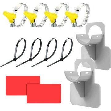 Supports de tuyaux de piscine, 2 pièces, montage de tuyaux pour piscines hors sol, accessoires de piscine, prévention de l'affaissement des tuyaux,