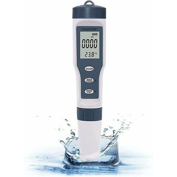 TUMALAGIA - Testeur de Température pour Piscine, 3 en 1 pH-TDS avec Mesure de Température, pH-TDS et Ajusteur de Température Haute Précision avec Rétroéclairage