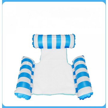 Yoouyida - té gonflable pliable flottant rangée piscine eau hamac Air matelas lit plage piscine jouet eau chaise longue