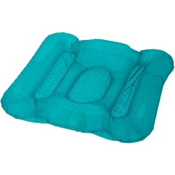 Langray - Tapis de jeux et d'éveil Tapis de bain gonflable, antidérapant et pliable - Soulage la pression - Pour spa, baignoire - Bleu