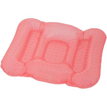 Langray - Tapis de jeux et d'éveil Tapis de bain gonflable, antidérapant et pliable - Soulage la pression - Pour spa, baignoire - Rose