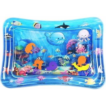 Tapis d'eau Gonflable WAHAISON pour Bébé et Piscine Tapis de Jeu en PVC Imperméable Centre d'Activité Amusante Doux et Confortable (Le monde sous-marin)