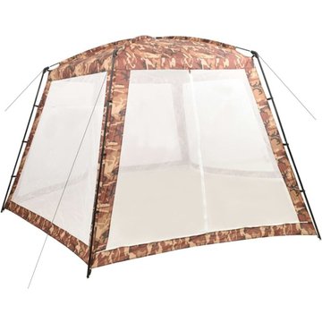 Tente de piscine en tissu 590x520x250 cm Camouflage - Vidaxl