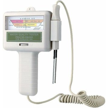 Testeur de pH et de chlore 2 en 1 TUMALAGIA pour la qualité de l'eau de piscine Cl2
