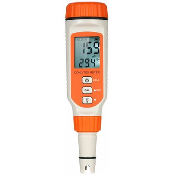 Testeur de qualité de l'eau pour piscine TUMALAGIA 3 en 1, type stylo, conductimètre, analyseur professionnel TDS/cond/temp, testeur de température des solides dissous