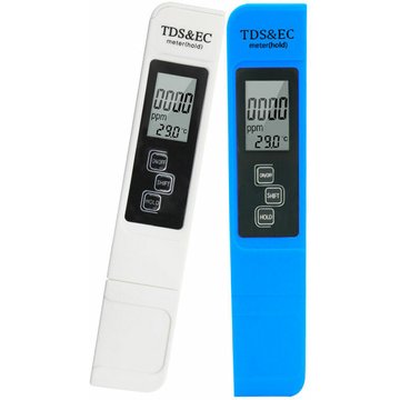 Bearsu - Testeur de qualité de l'eau - Filtre de pureté tds - Testeur pour eau potable, piscines, aquariums, hydroponiques et plus encore - Jaune