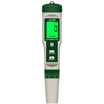 Testeur de qualité de l'eau numérique multifonctionnel 10-en-1 Stylo de test de qualité de l'eau portable de haute précision Outil de mesure de la piscine TUMALAGIA
