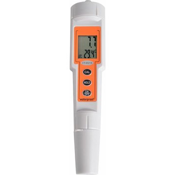 Testeur de température d'eau LCD numérique TUMALAGIA avec moniteur de qualité d'eau ATC portable, analyseur d'acidité et d'alcalinité pour piscine