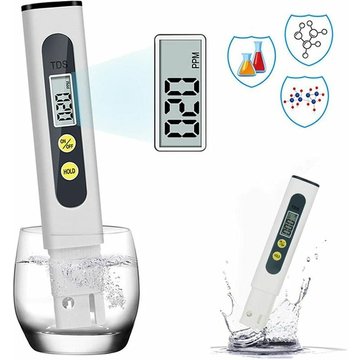 Testeur tds, stylo filtre numérique de qualité de l'eau, 0-9999 ppm, test de précision de la qualité de l'eau Kartokner