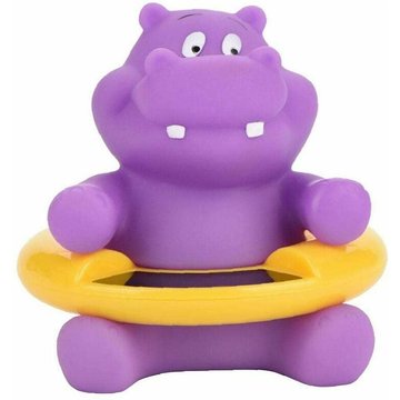 Thermomètre de bain bébé Mignon Hippo WAHAISON Piscine Baignoire Thermomètre numérique Violet Set facile