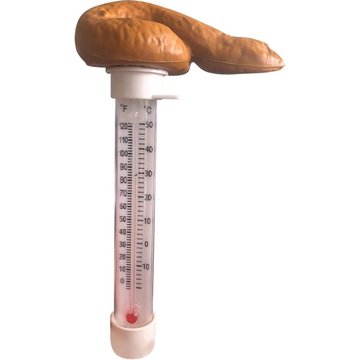 Ilovemilan - Thermomètre de piscine drôle Thermomètre à eau flottant Baignoire de piscine flottante Poop Prank