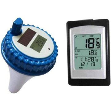 Thermomètre de Piscine Flottant, Thermomètre à eau flottante Thermomètre Solaire Thermomètre Thermomètre numérique Température de la température de