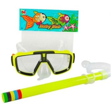 Trade Shop Traesio - Masque Bébé avec Tuba pour Plongée en Mer et Piscine été