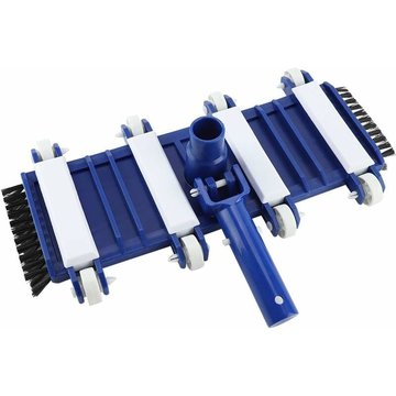 Monly - Tête d'aspirateur de Piscine Tête d'aspirateur Spa avec Roues Brosse latérale et Roues pour Nettoyer Les débris de Piscine, Convient à la