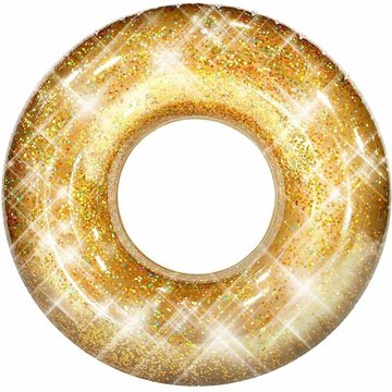 Piscine gonflable 120 cm, Tube de piscine Jumbo,paillettes dorées