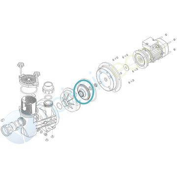 Hydroswim - Turbine ø 108 x 6 pour pompe Série HPS075 pour piscine