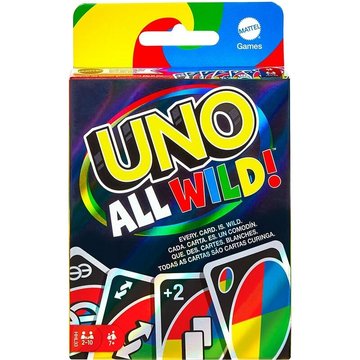 FVO - uno All Wild Card Game avec 112 cartes, cadeau pour enfant, famille et adulte Game Night pour les joueurs de 7 ans et plus